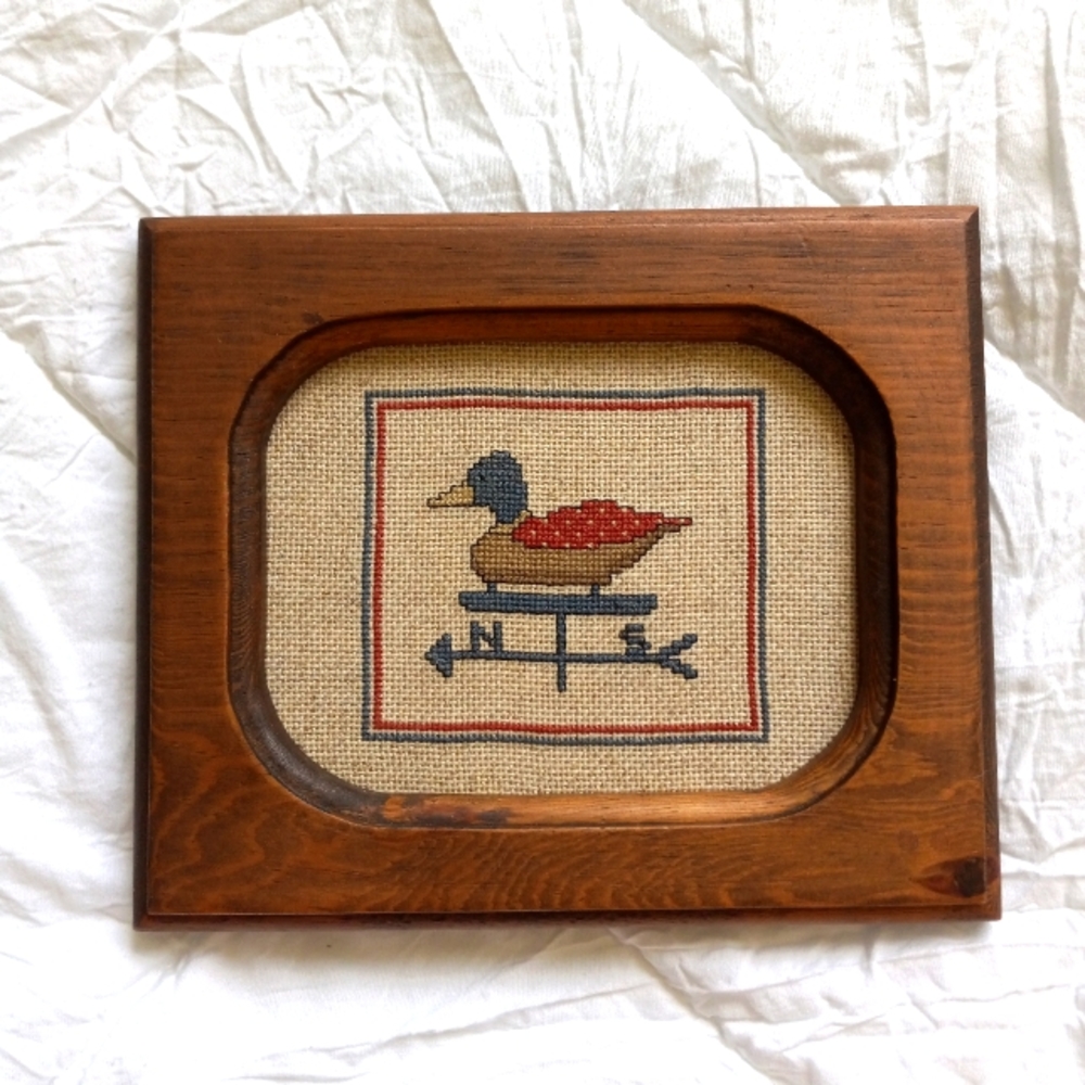 Small Vintage Duck Wall Decor